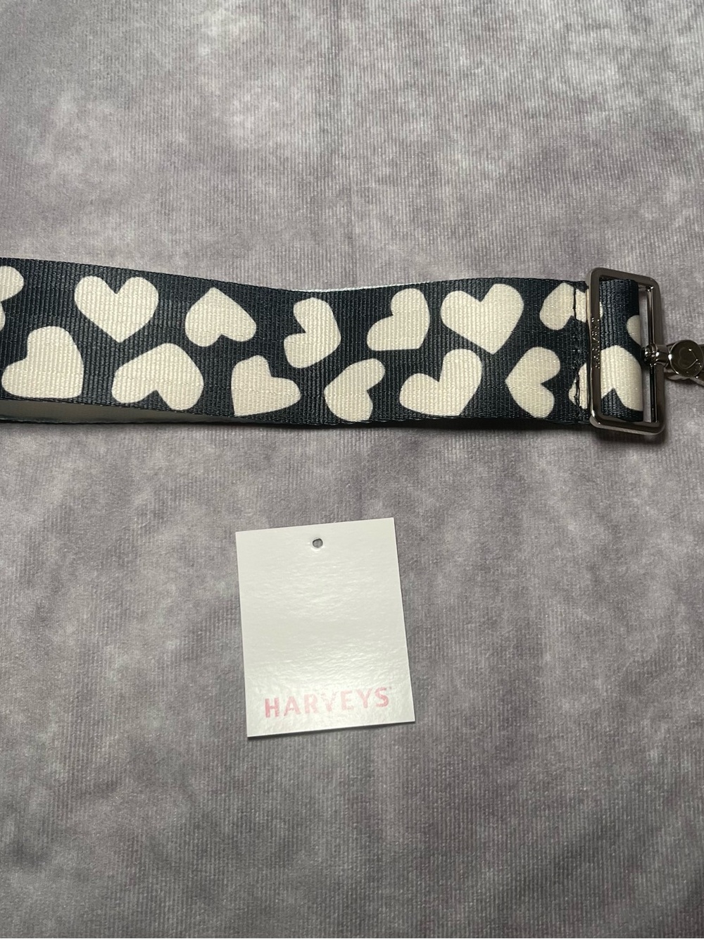 Harvey’s seatbelt heart to heart keychain click n go CNG